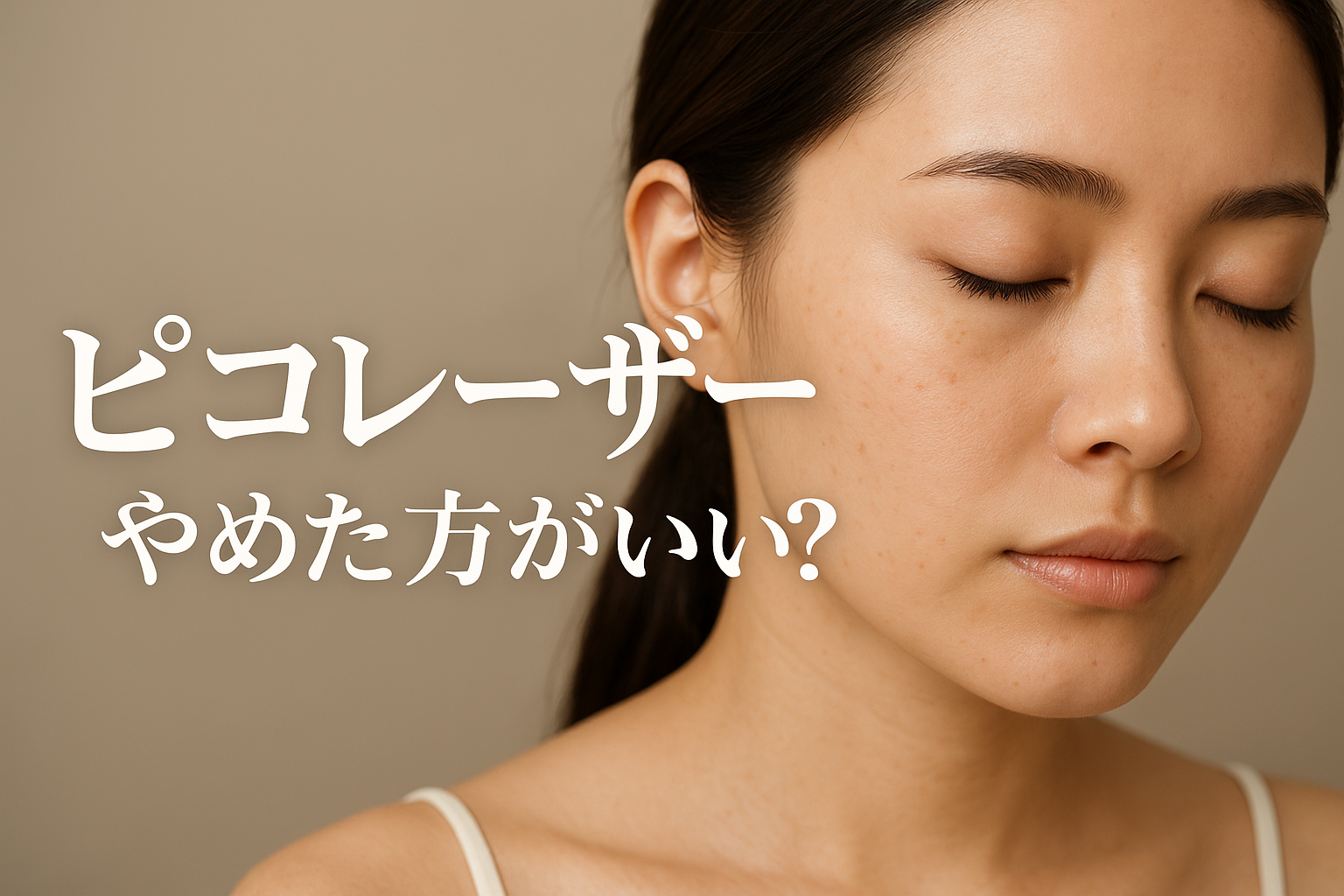 ピコ レーザー やめた方がいい？