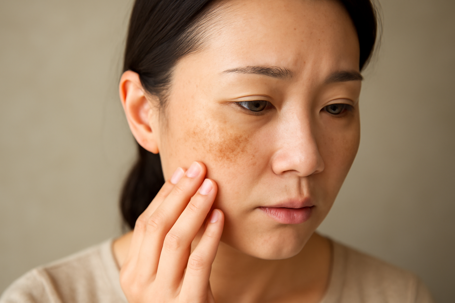 シミが消えない理由